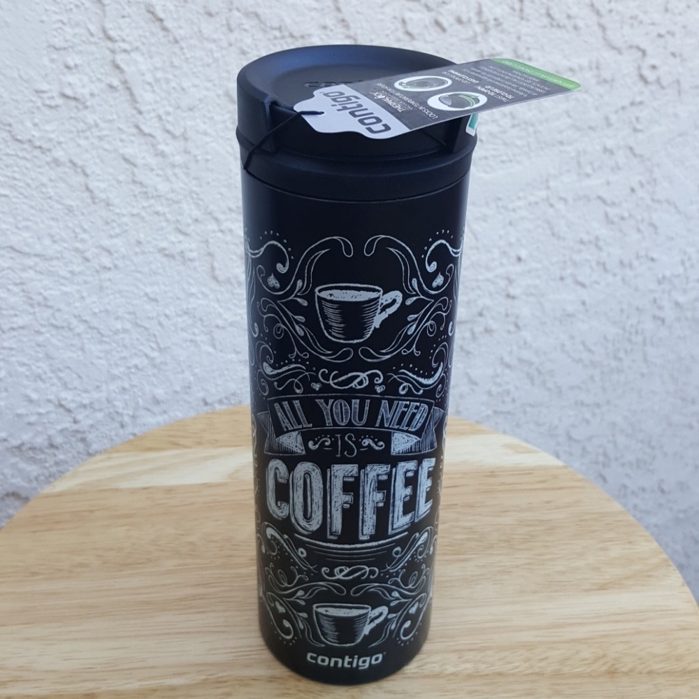 New Contigo stainless steel doublewall travel mug